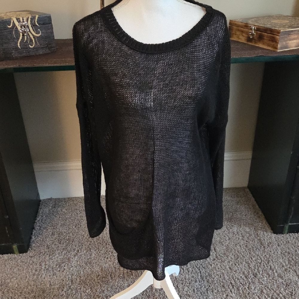 Black Knit Sweater
